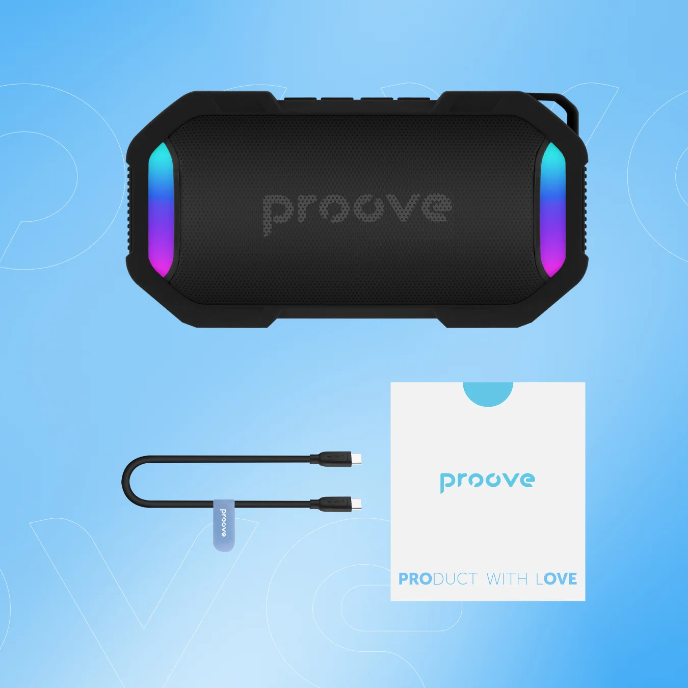 Portable Speaker Proove Black Rock 5