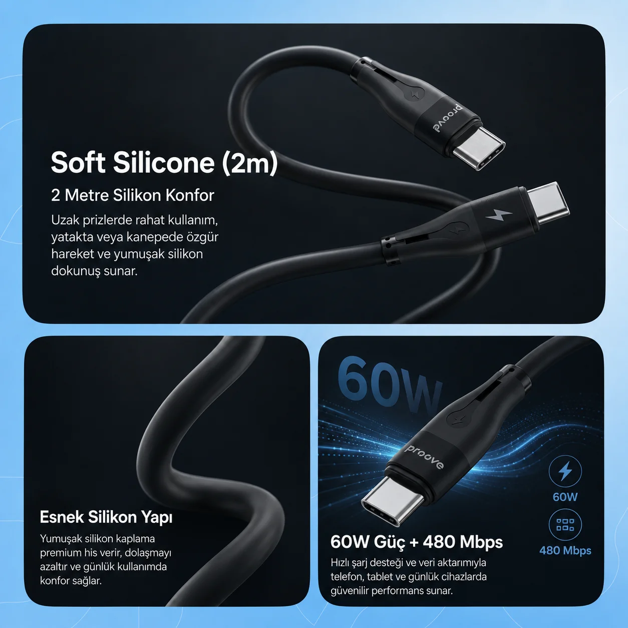 Soft Silicone (2m) 2