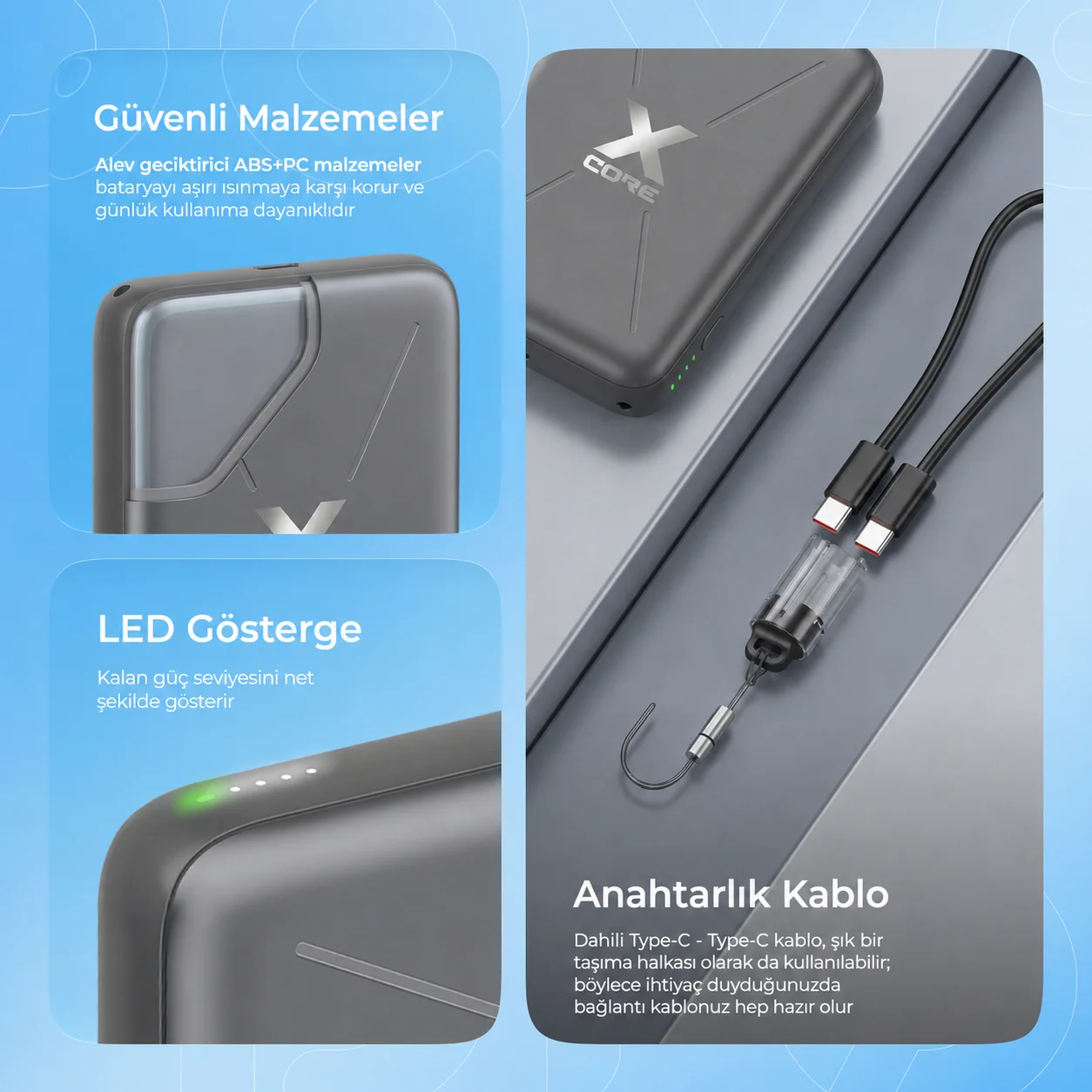 X-Core 22.5W 10000mAh 4