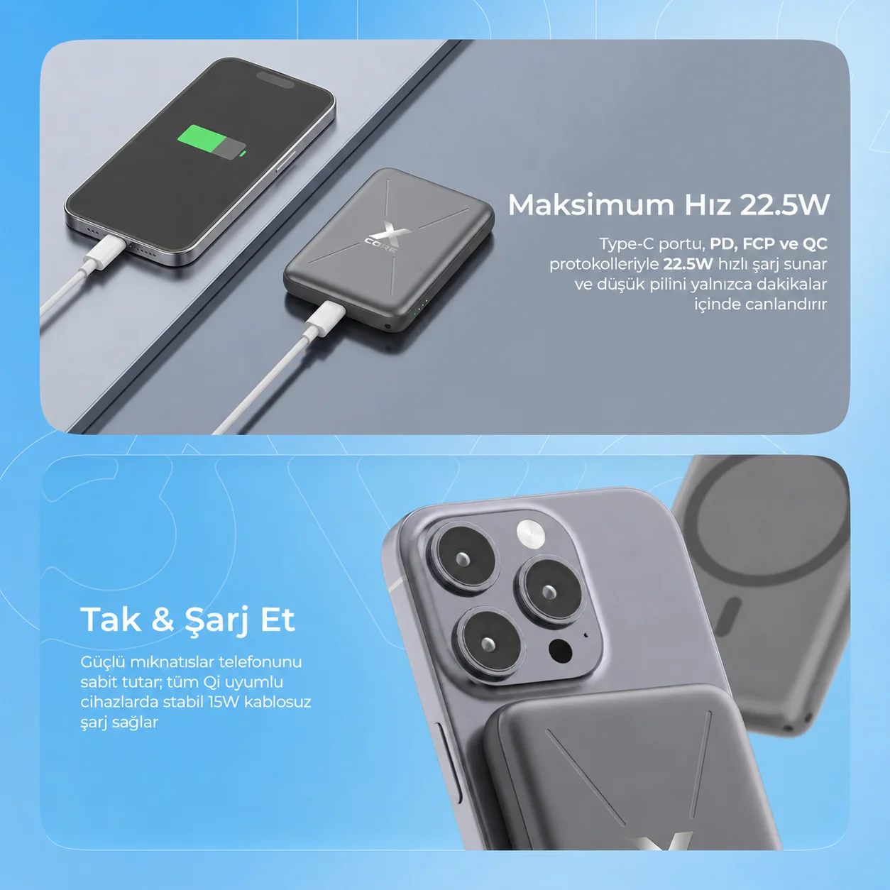 X-Core 22.5W 10000mAh 3